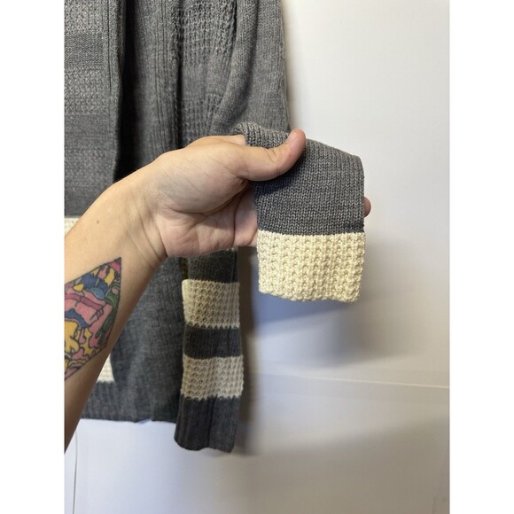 Daisy Fuentes Cardigan Women’s Small Open Front Sweater with Pockets Long Sleeve - Picture 7 of 10